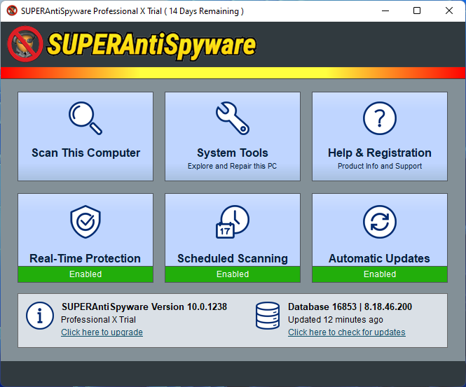 SUPERAntiSpyware Professional Edition Windows 11 download